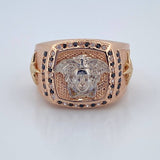 Anillo Medusa 6.75gr / T11 / Oro 18K $