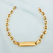 Pulso Bebé Gc Placa 1.75 g / 15 cm / 3.3 mm Oro Amarillo 18K