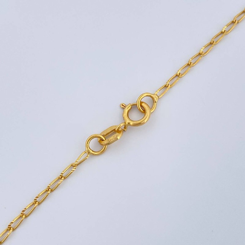 Cadena Espiga 1.65gr / 45cm / Oro Amarillo +3 18K $