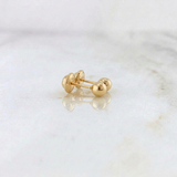 Topos Bola Lisa 0.45g / 4mm Oro Amarillo 18K