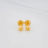 Topos Bola Diamantada 0.5 g / 4 mm Oro Amarillo 18K