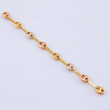 Herraje Retazo Gc 0.45 g / 5.3 cm Tres Oros 18K
