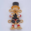 Herraje Pato Billetes 4.9gr / 3cm / Oro 18K $