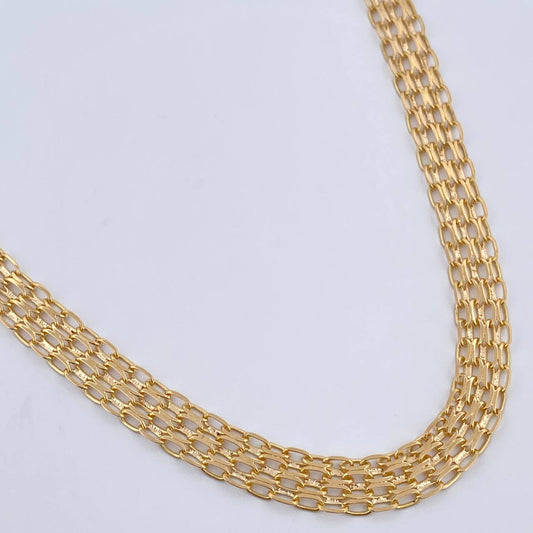 Cadena China 15.55gr / 60.3cm / +0 Oro 18K $