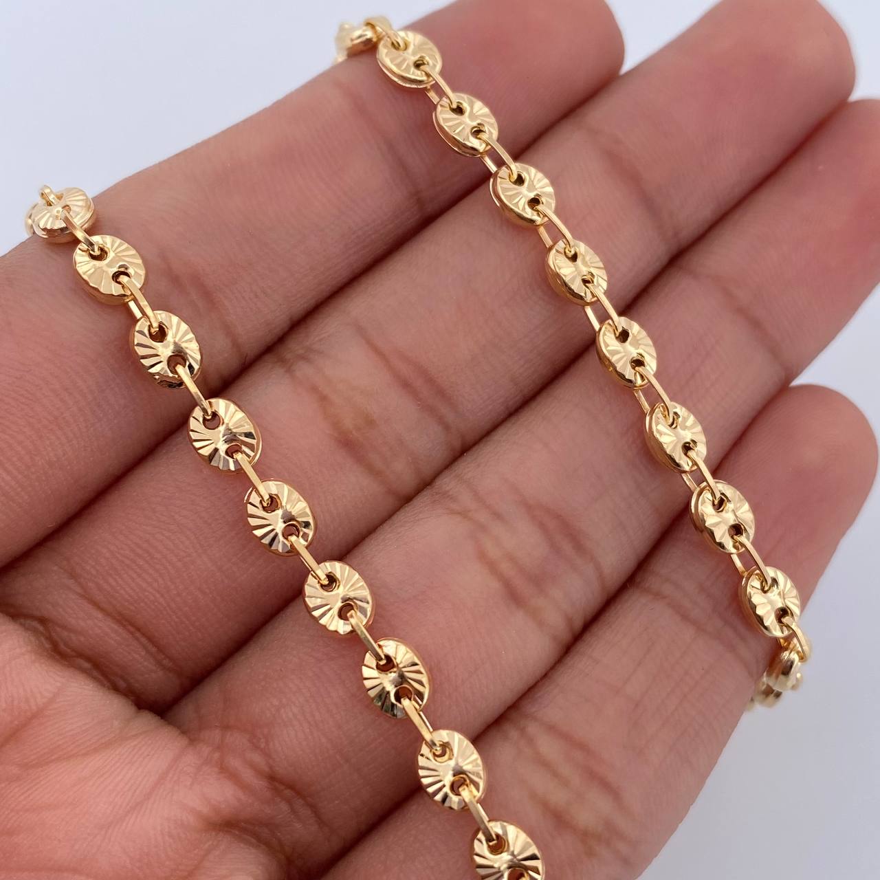 Cadena GC 10.2gr / 50cm / Oro 18K $