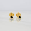 Topos Cuatro Garras 0.6g / 2.64mm Oro Amarillo 18K