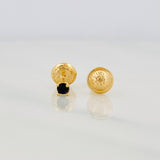 Topos Cuatro Garras 0.6g / 2.64mm Oro Amarillo 18K