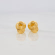 Topos Circulo Diamantado 0.7g / 5.6mm Oro Amarillo 18K