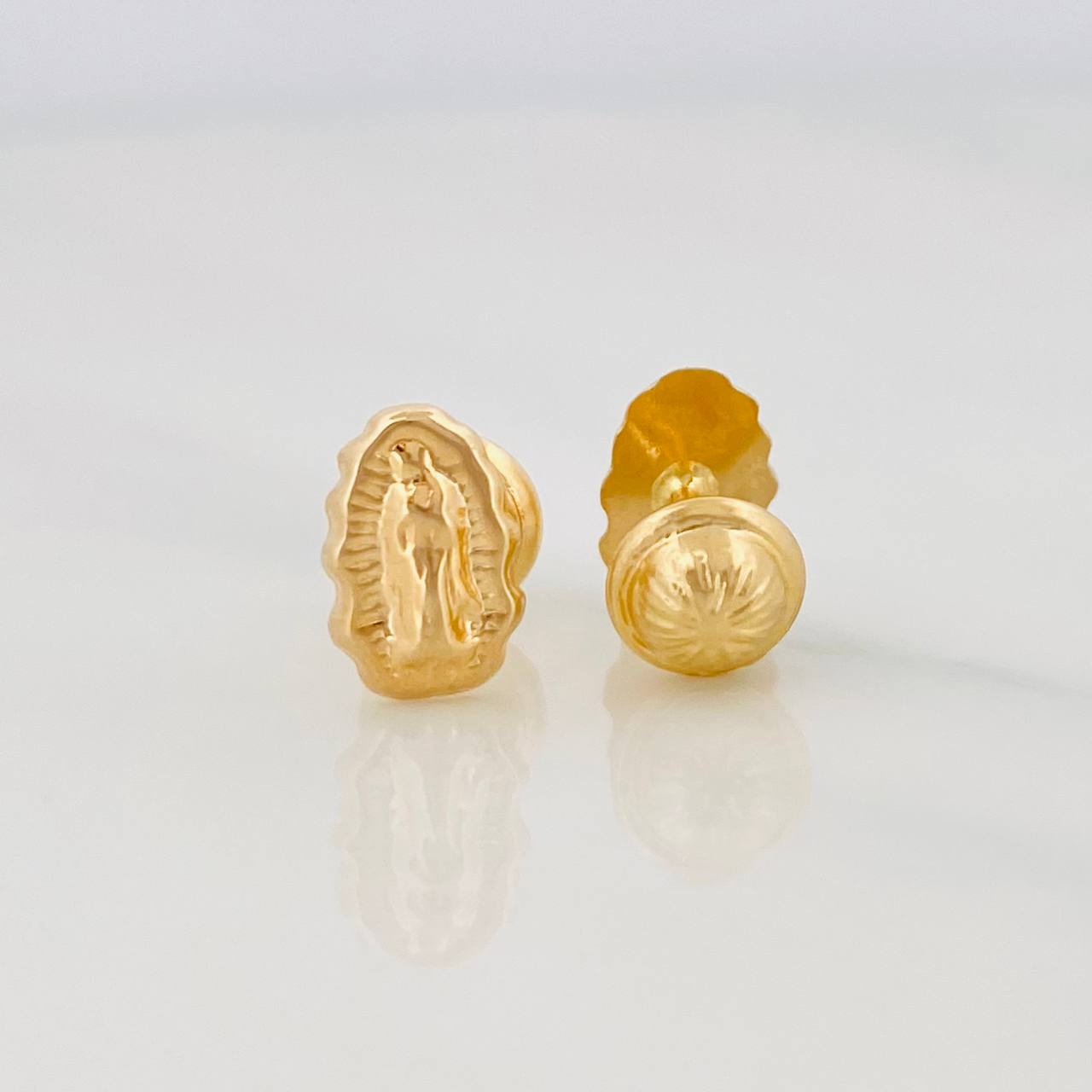Topos Virgen Guadalupe 0.75g / 5.42mm Oro Amarillo 18K