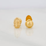 Topos Virgen Guadalupe 0.65g / 4.32mm Oro Amarillo 18K