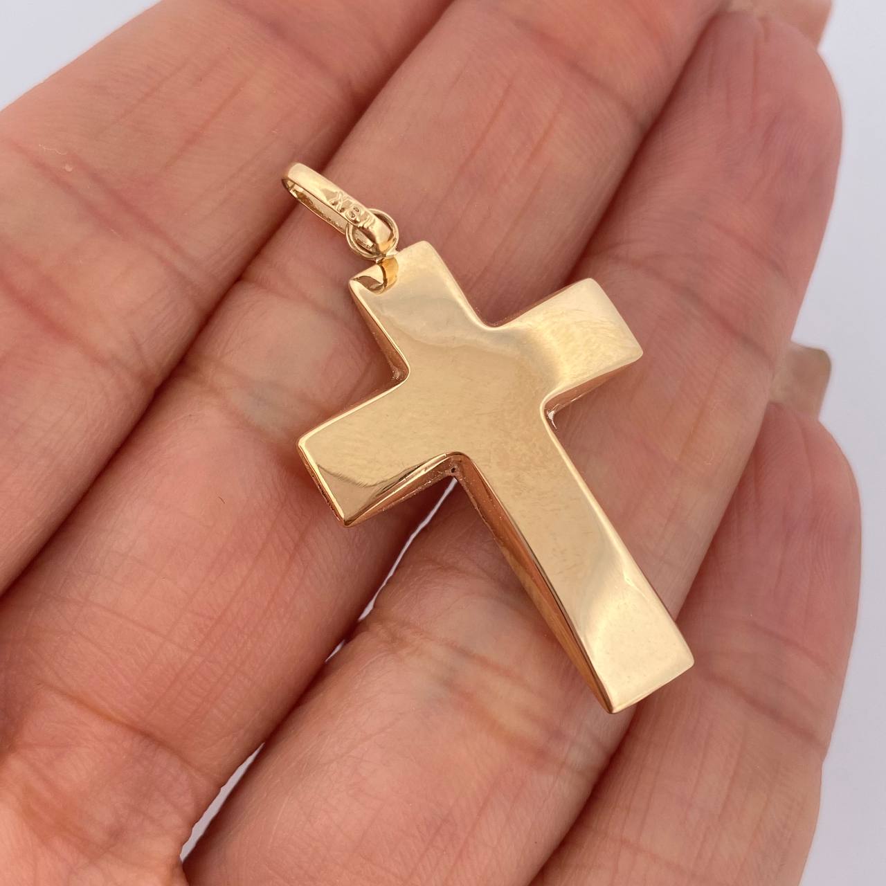 Dije Cruz 2.05gr / 4cm / Oro Amarillo 18K &
