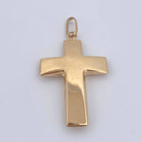 Dije Cruz 2.05gr / 4cm / Oro Amarillo 18K &
