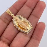 Dije Virgen Milagrosa 5.3gr / 3.7cm / Oro 18K $