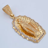 Dije Virgen Milagrosa 5.3gr / 3.7cm / Oro 18K $
