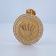 Dije Medalla Corona RX 10.25gr / 4.1cm / Oro 18K $
