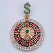 Dije Ruleta 11.6gr / 4.6cm / Oro 18K $