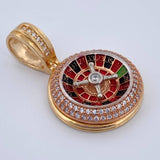 Dije Ruleta 7.1gr / 3cm / Oro 18K $