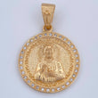 Dije Medalla Santo 4.85gr / 3.2cm / Oro 18K $