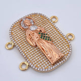 Herraje Placa San Judas Tadeo 10.35gr / 3.5cm / Oro 18K $