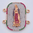 Herraje Virgen Guadalupe 9.1gr / 3.5cm / Oro 18K $