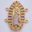 Herraje Virgen Guadalupe 9.5gr / 3.5cm / Oro 18K $