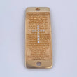 Herraje Placa Oracion 4.9gr / 3.4cm / Oro 18K $
