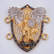 Herraje San Miguel Arcángel 9.5gr / 3.5cm / Oro 18K $