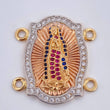 Herraje Virgen Guadalupe 6.7gr / 2.7cm / Oro 18K $