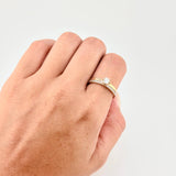 Anillo Solitario Churumbela 2.9 g / T7 1/4 Oro Amarillo 18K