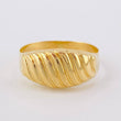 Anillo Multilíneas Paralelas 1.8 g / T7 1/4 Oro Amarillo 18K