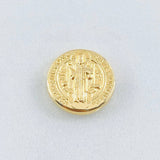 Herraje San Benito 0.7gr / 1.2cm / Oro Amarillo 18K