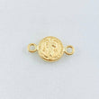 Herraje San Benito 0.4gr / 1.4cm / Oro Amarillo 18K