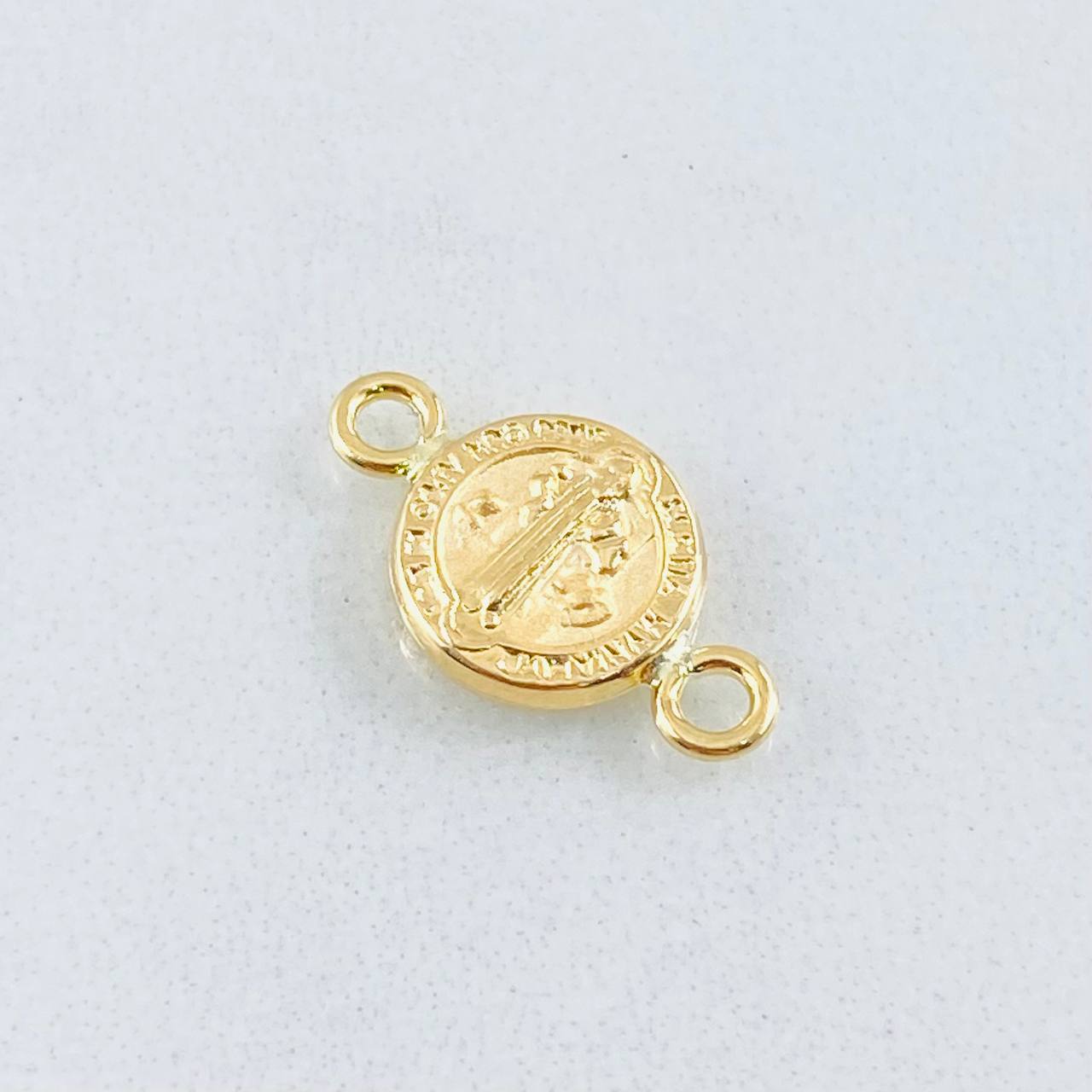 Herraje San Benito 0.4gr / 1.4cm / Oro Amarillo 18K