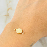 Herraje San Benito 0.4gr / 1.4cm / Oro Amarillo 18K