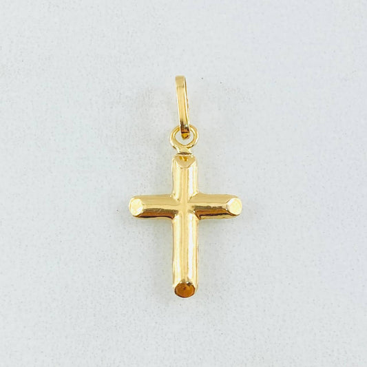 Dije Cruz 0.4gr / 2.1cm / Oro Amarillo 18K