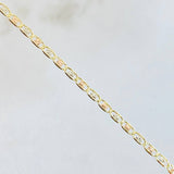 Cadena Plana 1.75gr / 50cm / Tres Oros +3 18K