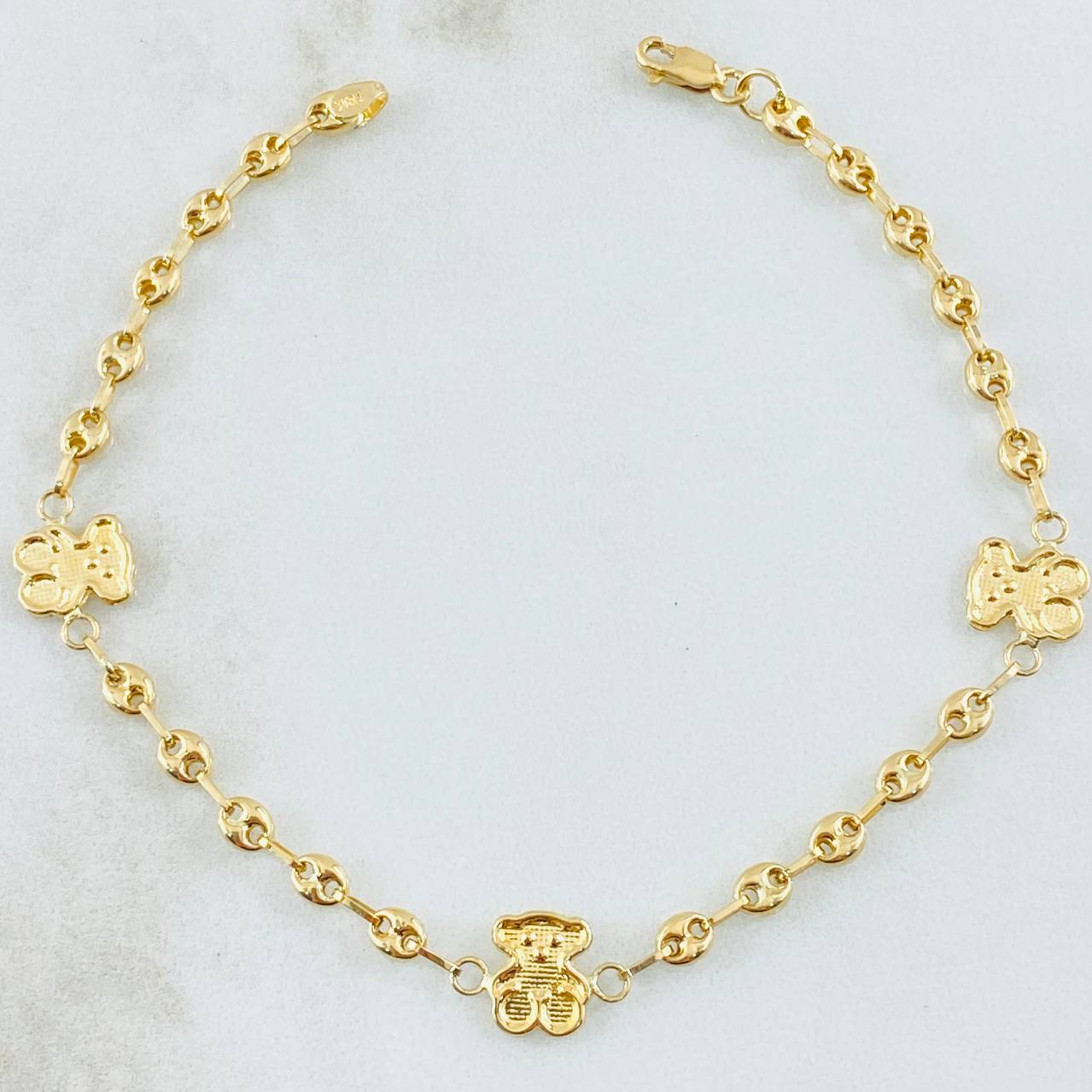 Pulso GC Oso 2.6gr / 19cm / Oro Amarillo 18K *