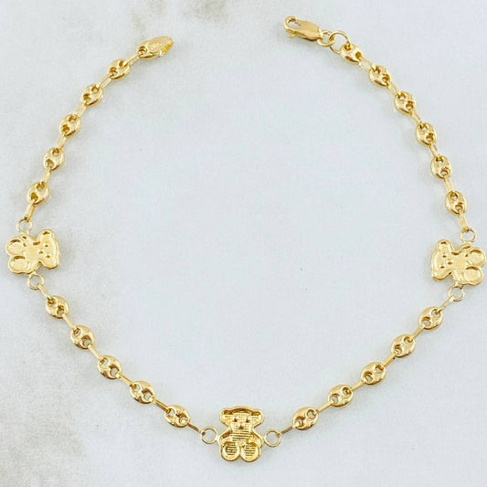 Pulso GC Oso 2.6gr / 19cm / Oro Amarillo 18K *