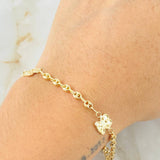 Pulso GC Oso 2.6gr / 19cm / Oro Amarillo 18K *