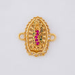 Herraje Virgen de Guadalupe 2.2g / 1.6cm Oro Amarillo 18K