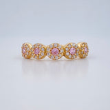 Anillo Churumbela Tupido 2.3gr / T6 1/2 / Oro Amarillo 18K $