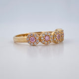 Anillo Churumbela Tupido 2.3gr / T6 1/2 / Oro Amarillo 18K $