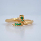 Anillo Clavo 1.85gr / T6 / Oro Amarillo 18K $