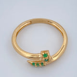 Anillo Clavo 1.85gr / T6 / Oro Amarillo 18K $