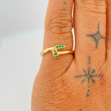 Anillo Clavo 1.85gr / T6 / Oro Amarillo 18K $