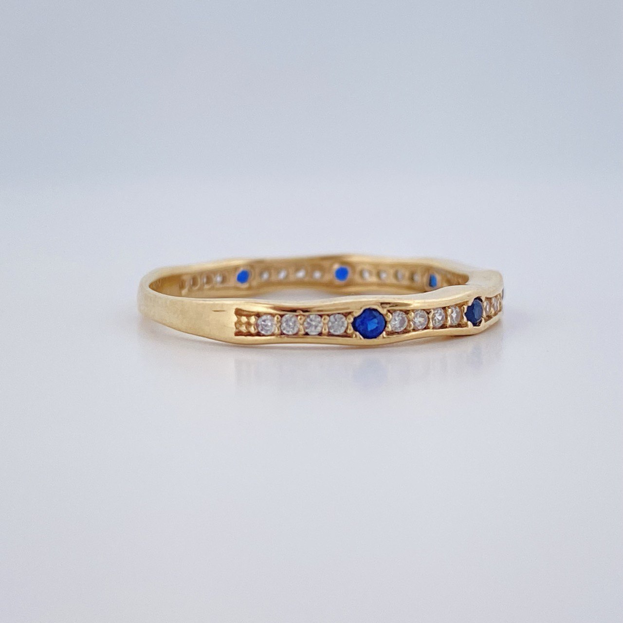 Anillo Argolla Churumbela 1.85gr / T6 3/4 / Oro Amarillo 18K $