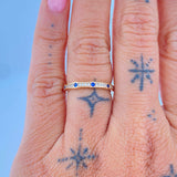 Anillo Argolla Churumbela 1.85gr / T6 3/4 / Oro Amarillo 18K $