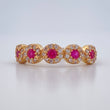 Anillo Churumbela Tupido 2.15gr / T6 1/4 / Oro Amarillo 18K $