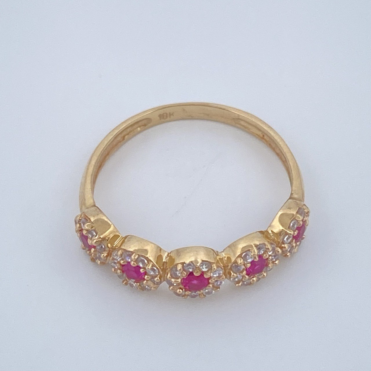Anillo Churumbela Tupido 2.15gr / T6 1/4 / Oro Amarillo 18K $