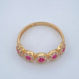 Anillo Churumbela Tupido 2.15gr / T6 1/4 / Oro Amarillo 18K $